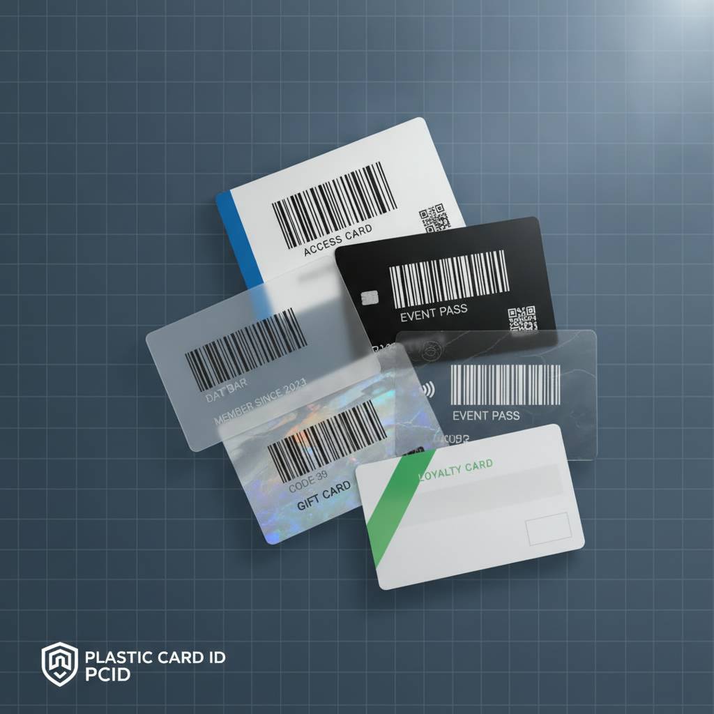 The Many Types of Barcode Plastic Cards We Offer