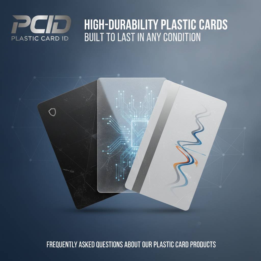 Frequently Asked Questions About Our Plastic Card Products