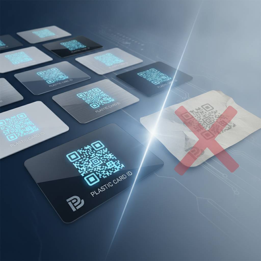 Why QR Code Cards Beat Paper Every Time