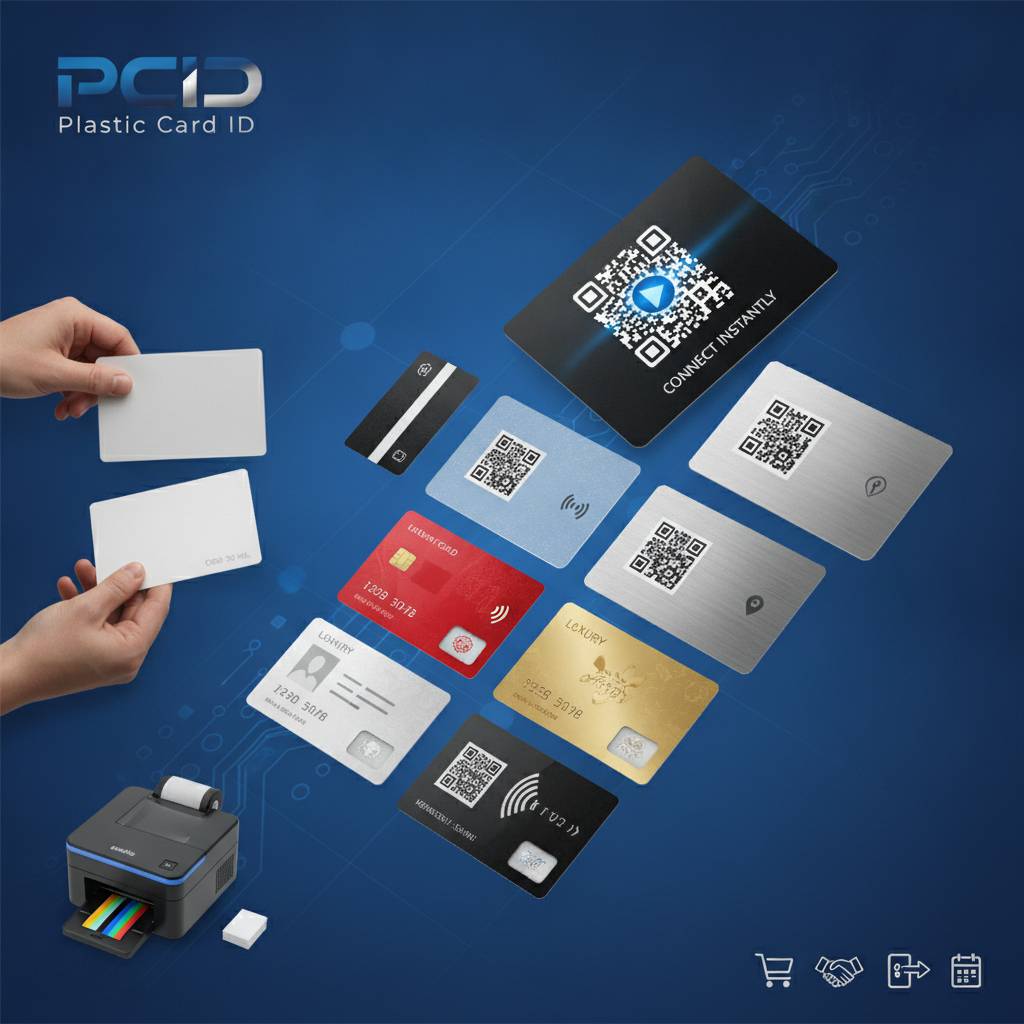 Our Full Range of Custom Plastic Card Products