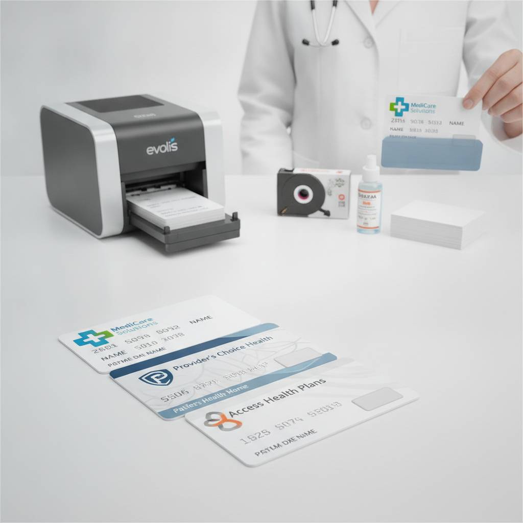 Card Printers and Supplies for In-House Insurance Card Production