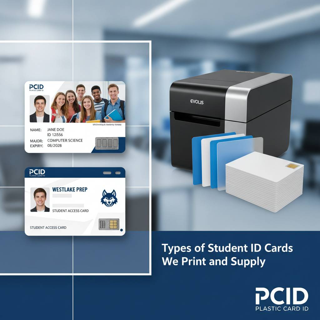 Types of Student ID Cards We Print and Supply