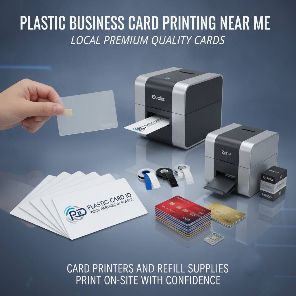 Card Printers and Refill Supplies: Print On-Site with Confidence