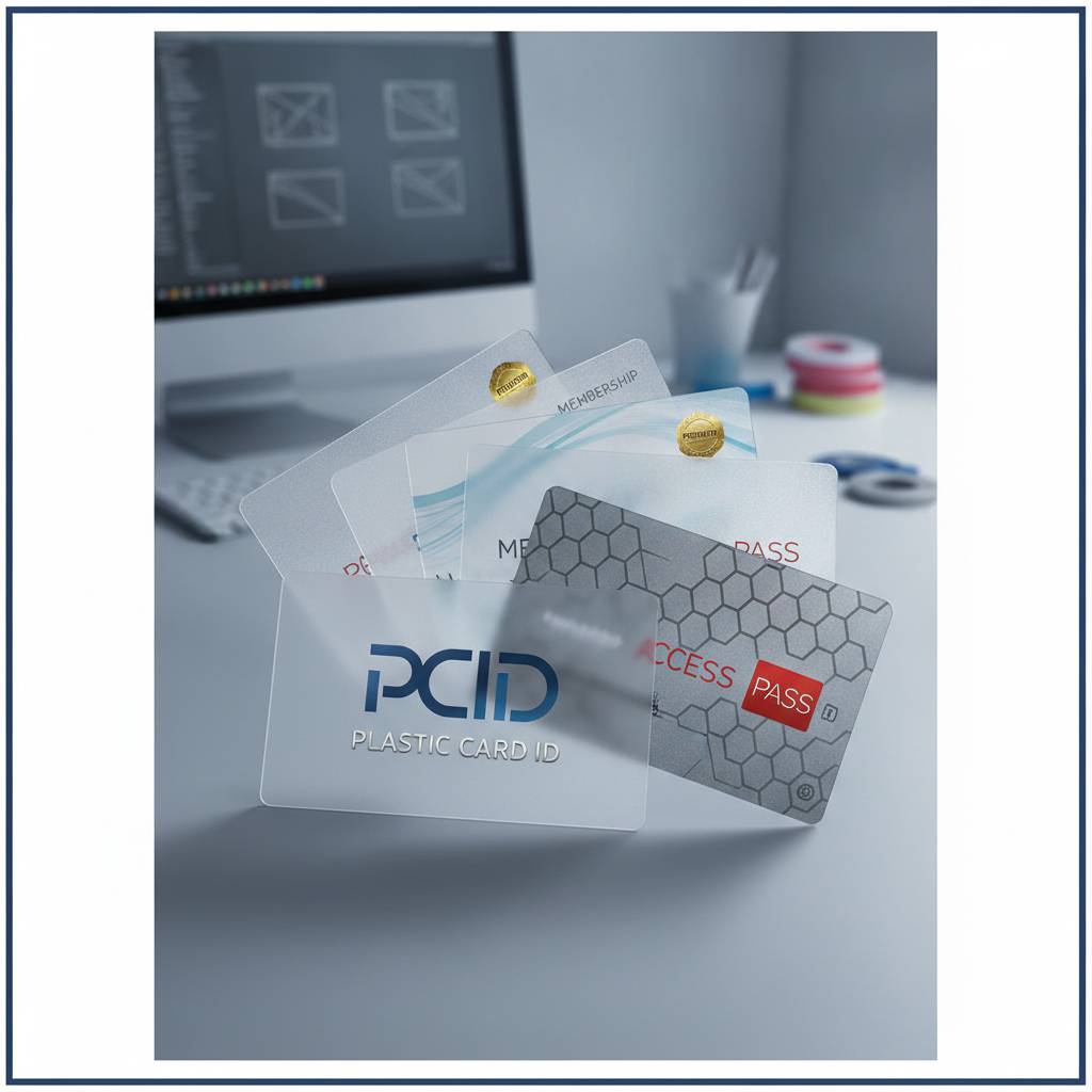 Welcome to Plastic Card ID: Where Translucent Plastic Cards Make a Bold Statement