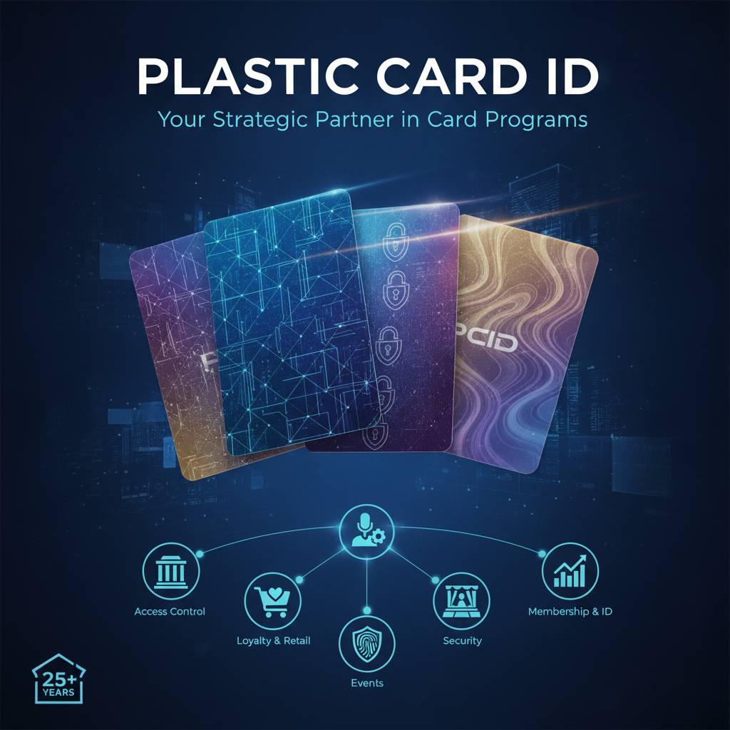 Industries We Power with Holographic Plastic Cards