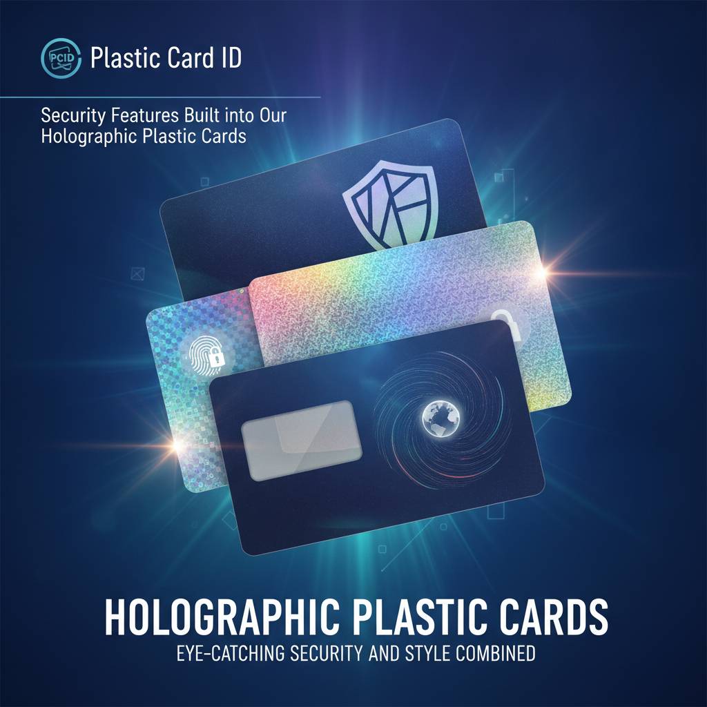 Security Features Built into Our Holographic Plastic Cards