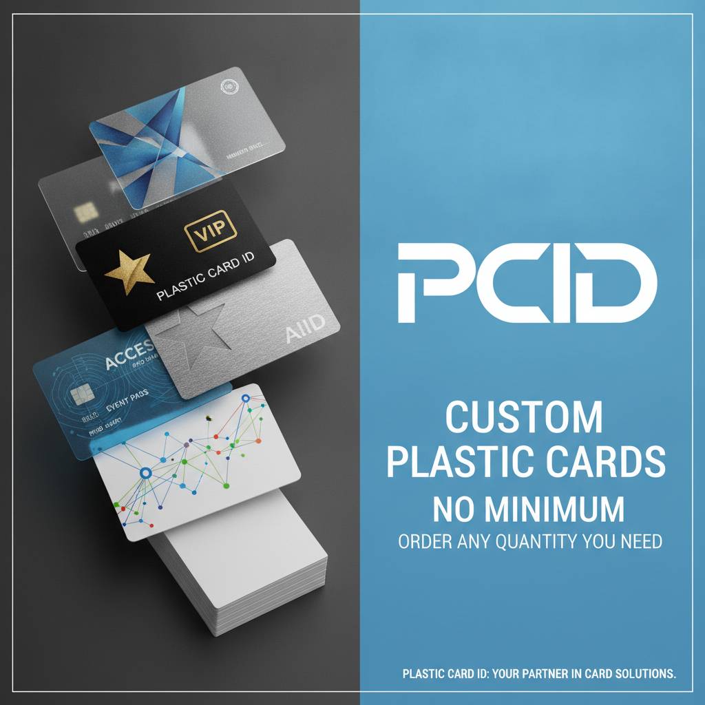 Welcome to Plastic Card ID: Custom Plastic Cards With No Minimum Orders