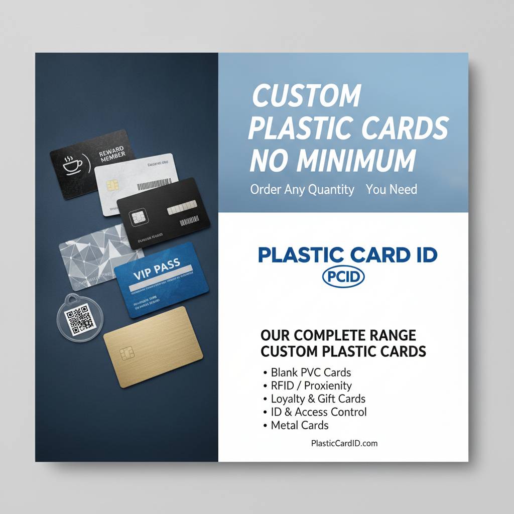 Our Complete Range of Custom Plastic Cards