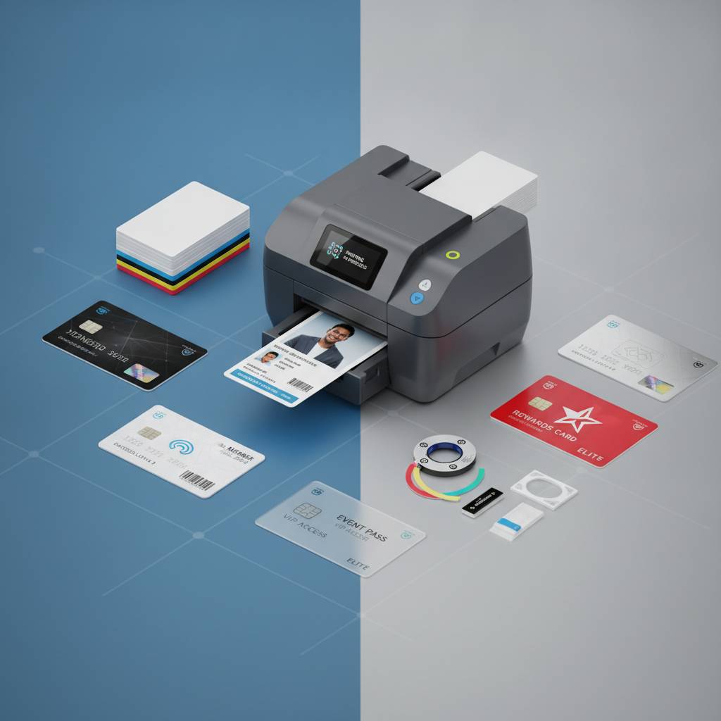 Card Printers and Supplies for In-House Badge Printing